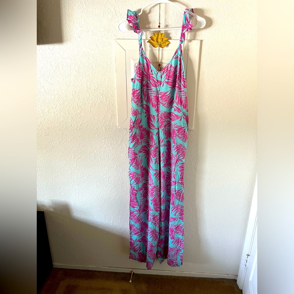 Jessica Simpson floral jumpsuit